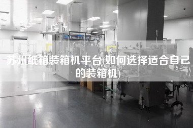 蘇州紙箱裝箱機(jī)平臺(tái)(如何選擇適合自己的裝箱機(jī))